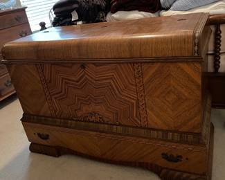 Dillingham Co 'Bluebird' Waterfall Cedar Chest