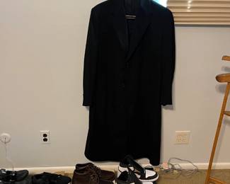 Mens Long wool coat