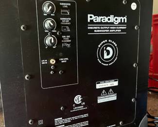 Paradigm Ultra cube 10 subwoofer