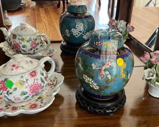 Oriental Vase, teapot
