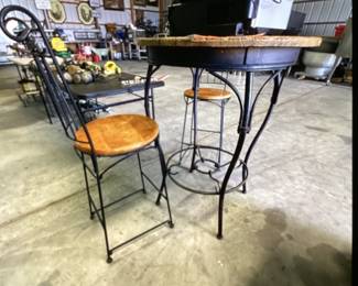 Bistro table and chairs
