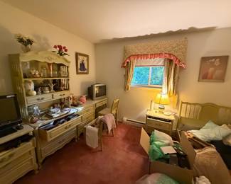 6piece vintage bedroom set