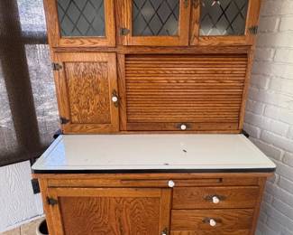 Hoosier Cabinet, Oak