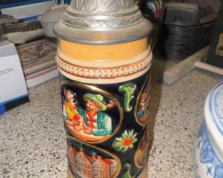 German beer stein