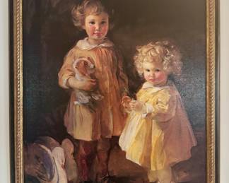 "Two Little Sisters" Alice Kent Stoddard Replica