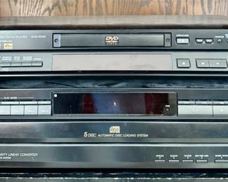 Panasonic DVD/CD Player & Sony High Density Linear Converter