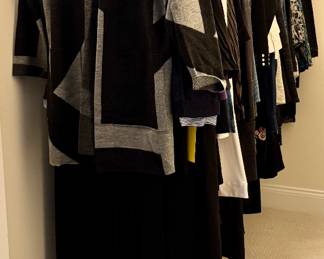 MANY Fabulous Pieces - Tags On! TONS of Clothing - Sizes M-XL - This is like a department store! Names like St. John, Tory Burch, Eileen Fisher, Ribkoff and so many more!