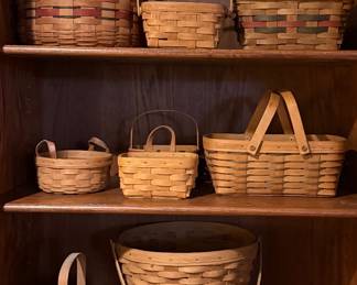 ...and a few more! Many Longaberger Baskets