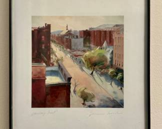 "Newbury Street" Zsuzsanna Szegedi Artwork