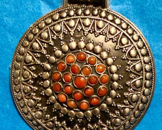 Sterling Silver Balinese Enhancer Pendant