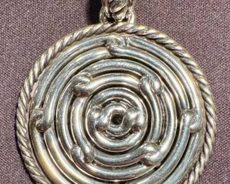 David Yurman Labyrinth Pendant