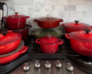 Le Creuset & Staub Cast Iron Pans