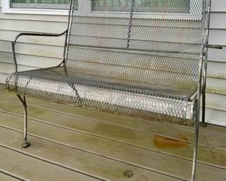 Wrought Iron Loveseat