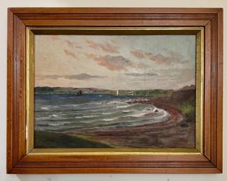 "The Cove" Oil on Canvas