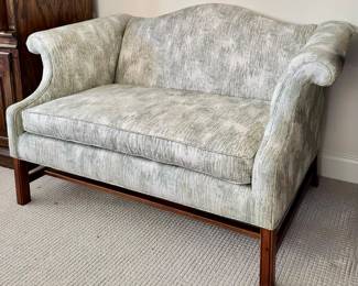 Custom Upholstered Loveseat