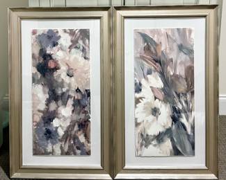 Pair, Impressionistic Framed Artwork