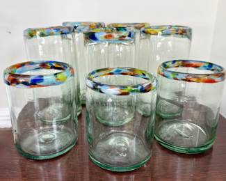 Confetti Rim Glasses