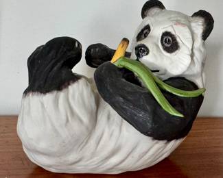 "Panda Resting" Boehm Porcelain