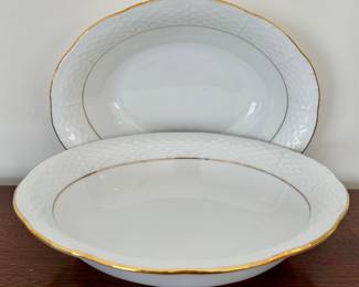 (2) Herend Serving Bowls