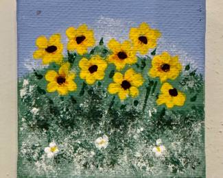 Miniature Oil on Canvas