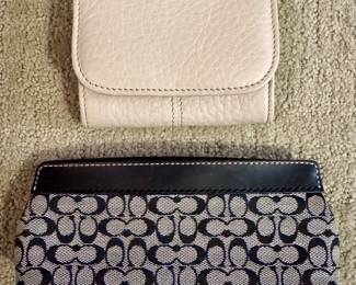 Vintage Coach Wallet & Pouch