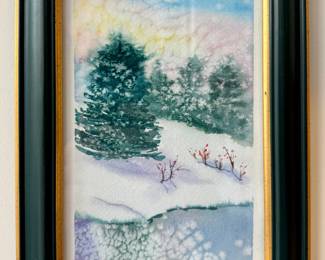 Signed Watercolor
