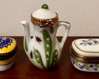 Limoges Trinket Boxes