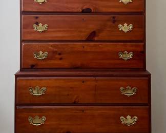 Chippendale Style Chest-on-Chest Highboy