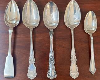 Sterling Serving Spoons