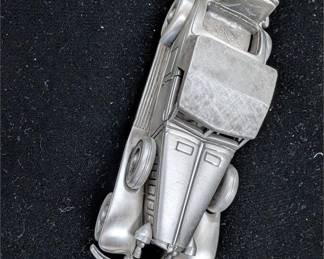 Danbury Mint 1932 Chrysler Roadster Pewter Car
