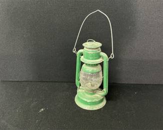 Vintage Rustic Green Lantern