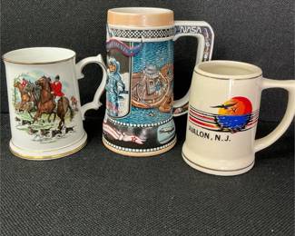 Beer mugs and steins