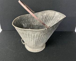 Galvanized Steel Ash Coal Bucket