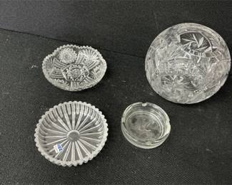Glass decor items