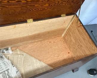 wooden chest