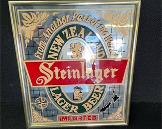 Steinlager Beer Mirrored Sign