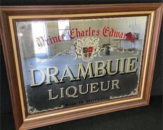Prince Charles Edward’s Mirrored Drambuie Sign