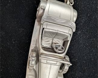Danbury Mint 1927 Lincold Sportster Pewter Car