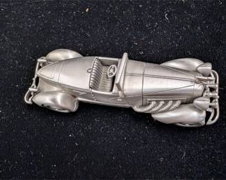 Danbury Mint 1933 Deusenberg Boattail Pewter Car