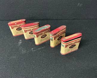 Vintage Revelation Pipe Tobacco Tins