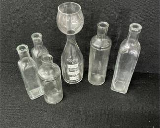 glass bottles