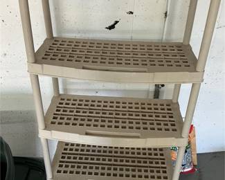 plastic shelf