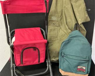 Portable Folding Chair with Backpack and More