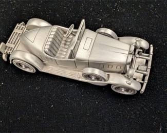 Danbury Mint 1931 Stutz Bearcat Pewter Car