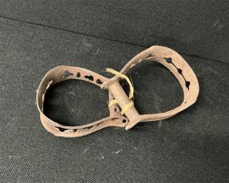 Vintage iron stirrups