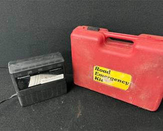 Emergency Road kit and Panasonic Charger