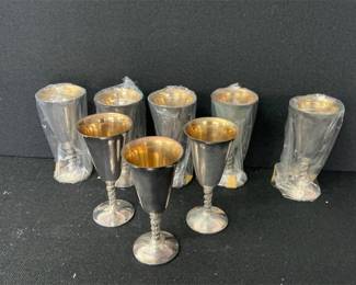 Metal goblets