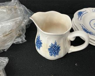 blue and white ceramics