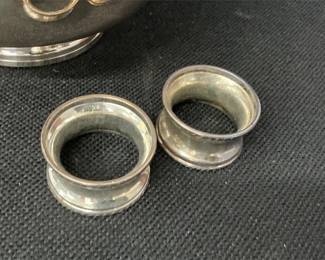 Silver-plate Bowls and Napkin Rings