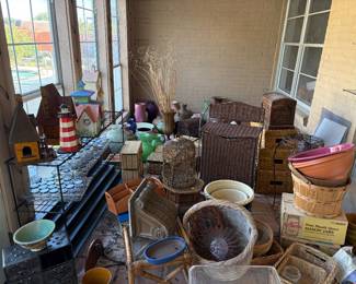 Baskets, vases, home decor